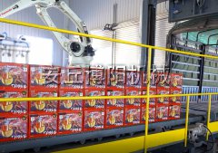 啤酒箱全自动装车机  自动装车机器人生产厂家